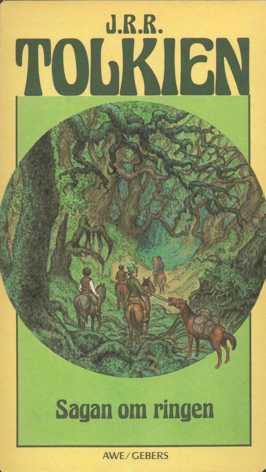 J. R. R. Tolkien: Sagan om ringen (Swedish language, 1983, Almqvist & Wiksell Förlag AB)