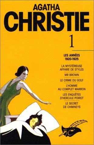 Agatha Christie: Agatha Christie 1 (French language, 1990, Editions du Masque)