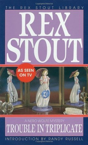 Rex Stout: Trouble in Triplicate (EBook, Bantam)