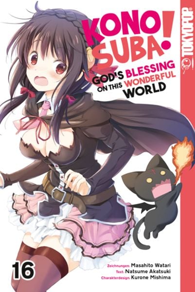 Natsume Akatsuki (暁なつめ), Kurone Mishima (三嶋くろね), Masahito Watari (渡 真仁): Konosuba! God's Blessing On This Wonderful World! 16 (Paperback, Deutsch language, 2023, Tokyopop GmbH)